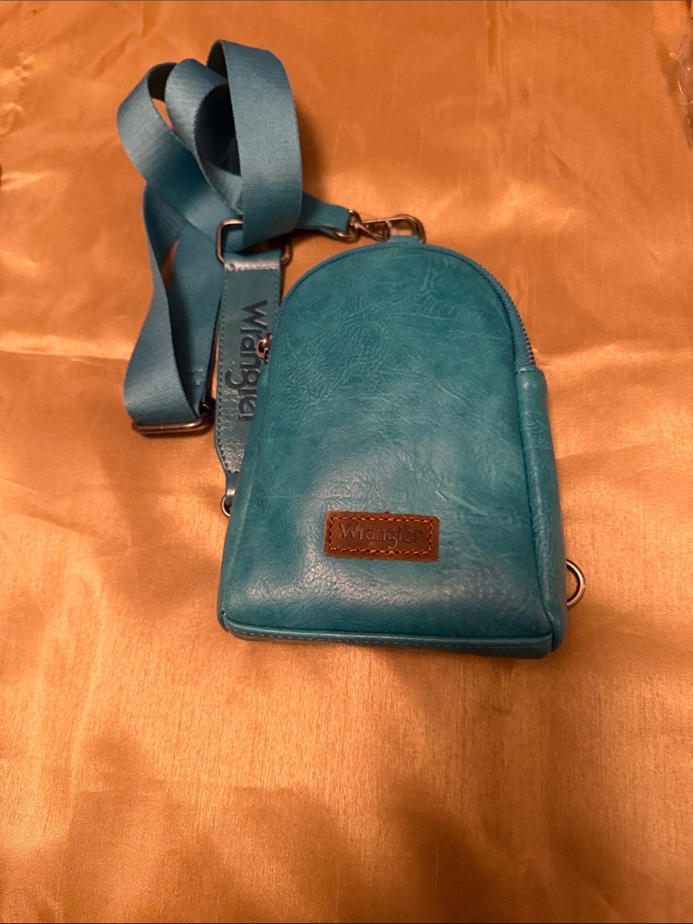 Wrangler Teal Crossbody Mini Slingbag